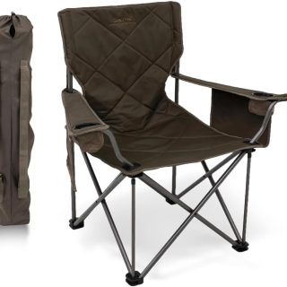 ALPS Mountaineering King Kong Camping Chairs for Adults with Mesh Cup Holders and Pockets, Built Durable and Reliable with Compact Foldable Steel Frame